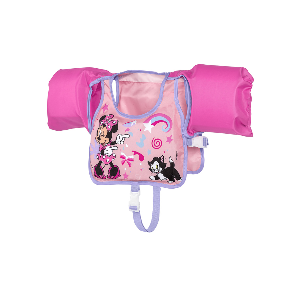 Chaleco Salvavidas Inflable Niña Bestway Con Hombreras Rosa