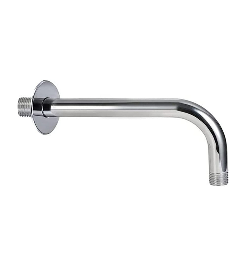 Brazo Regadera Chapeton 30cm Acero Inoxidable Cromado Pared SP-51033-1