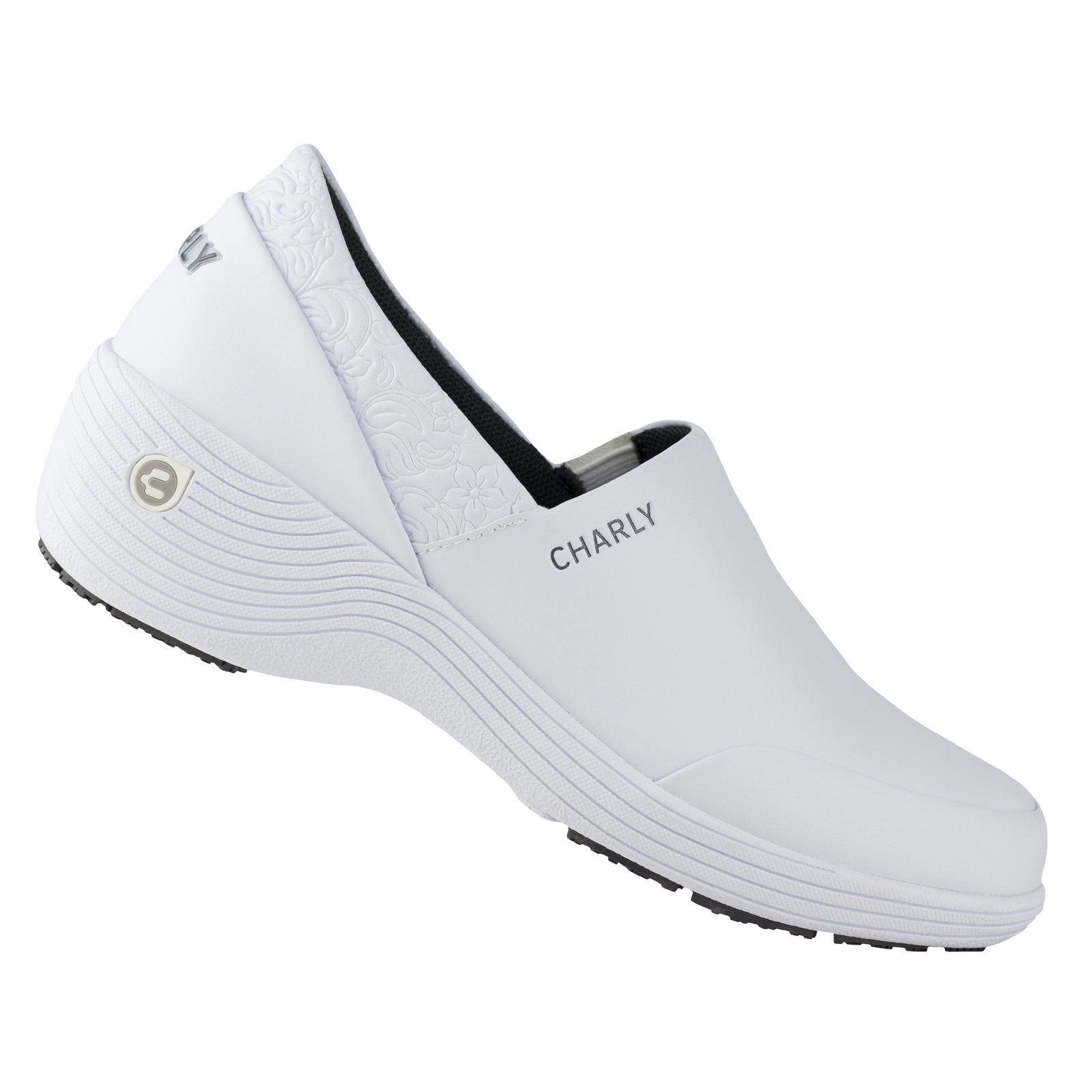 Tenis Charly Mujer Blanco Comodo Estilo Clinico 1042214 Comodo