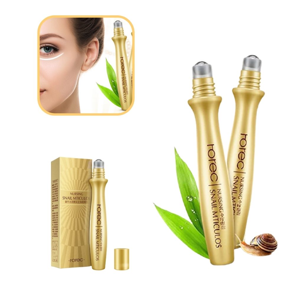 Masajeador Electrico Para Ojos Anti Ojeras Anti Arrugas Mas Roll-on Serum Rorec, Masajeador De Ojos Eléctrico Para Eliminar Ojeras Y Antiarrugas Reduce Lineas de Expresion