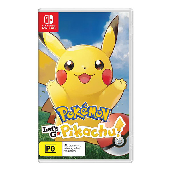 POKÉMON: LET'S GO PIKACHU! STANDARD EDITION NINTENDO SWITCH