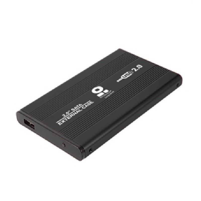 BRobotix Gabinete para Disco Duro 170602-1, SATA 2.5", Negro