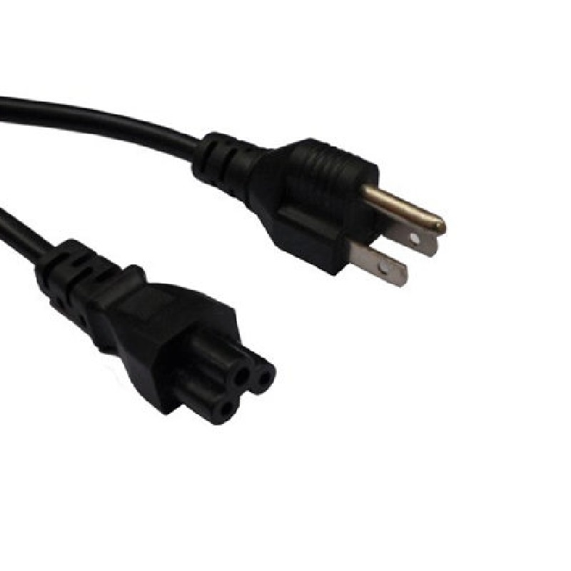 Cable de Poder BRobotix 076889  Tipo Trébol  10 A / 250 V  1.8 Mts  Negro.