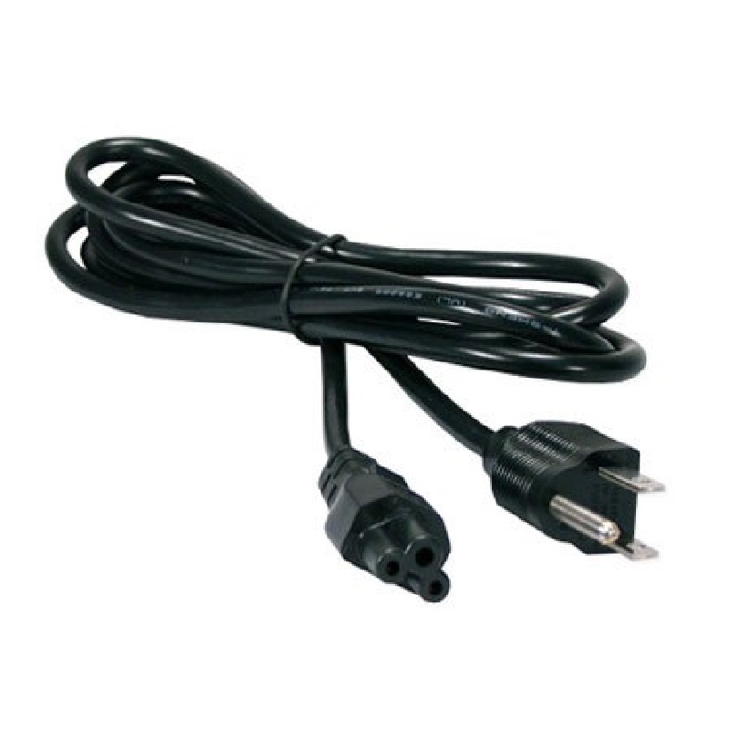 Cable de Poder BRobotix 076889  Tipo Trébol  10 A / 250 V  1.8 Mts  Negro.