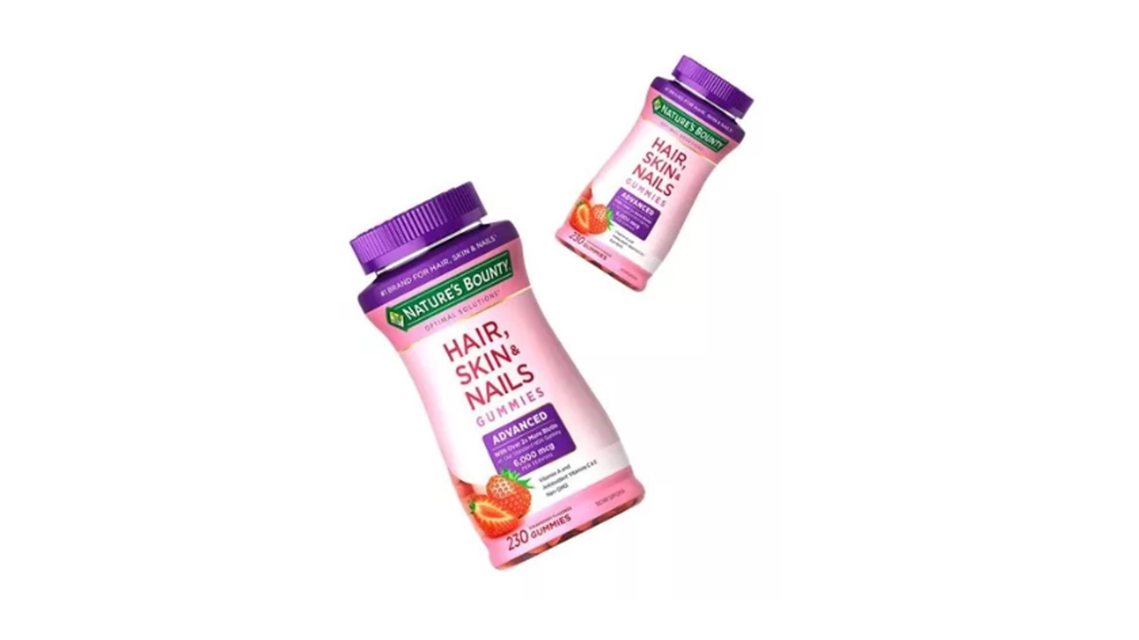 Hair Skin And Nails Natures Bounty Biotina 6000mcg 230gom