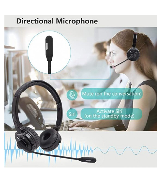 Auriculares Inalámbricos Yamay Con Micrófono Bh-m20 Manos Libres