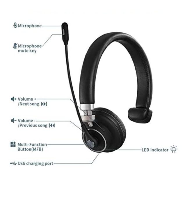 Willful fashion auriculares bluetooth con micrófono