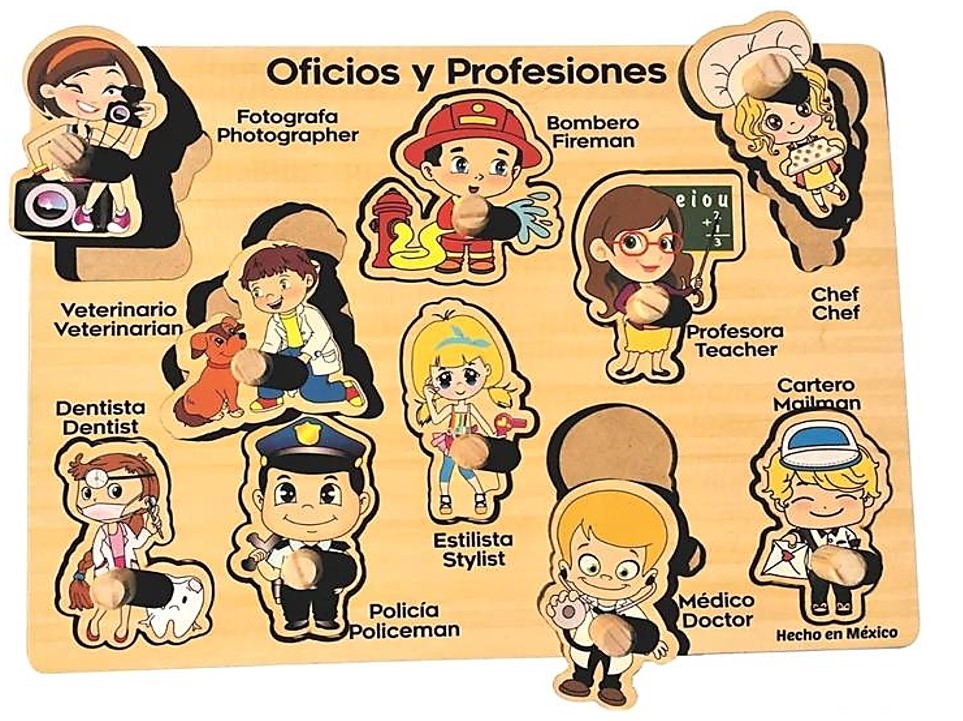 ROMPECABEZAS DE RESAQUE OFICIOS Y PROFESIONES