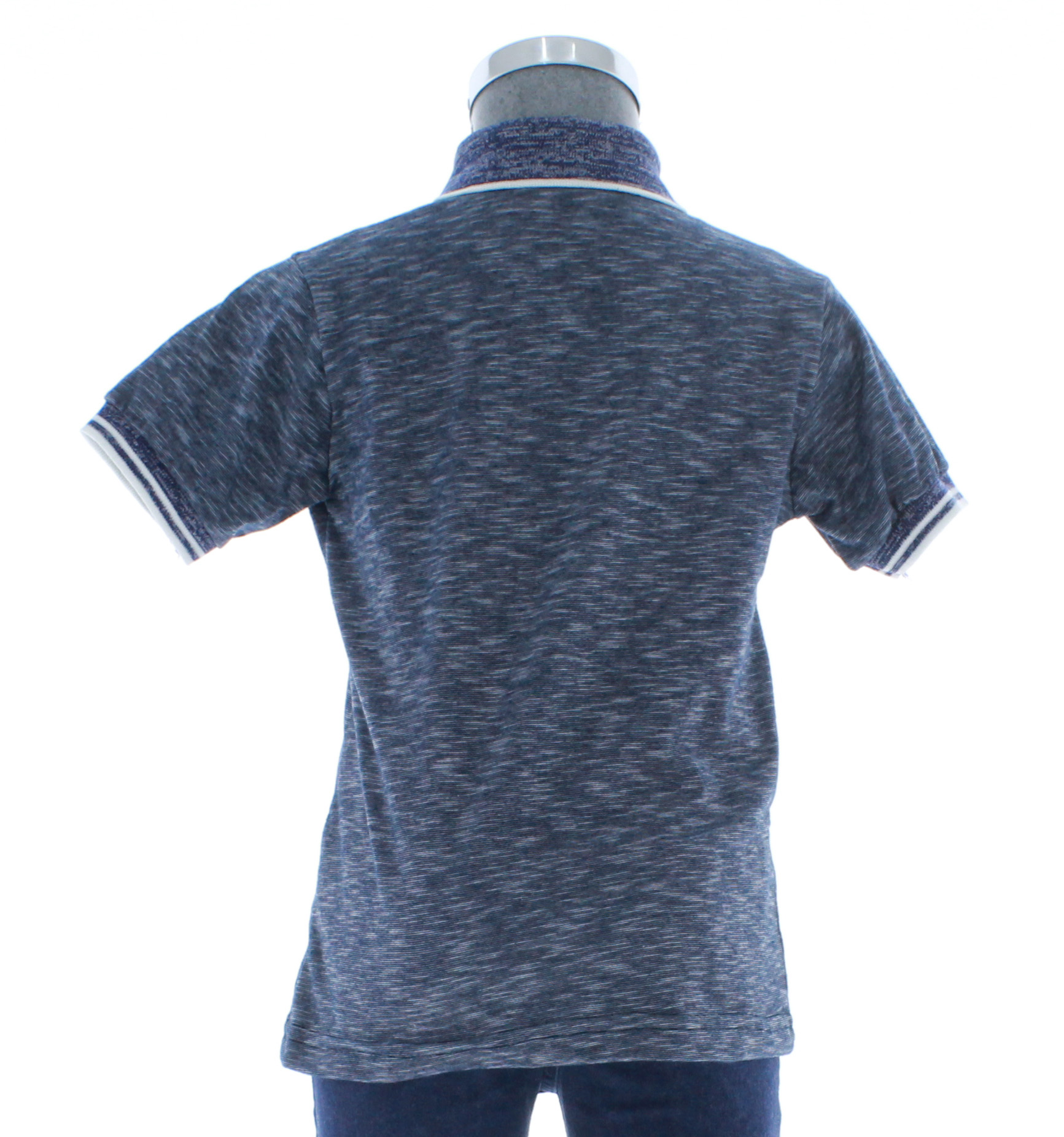 Playera Niño Azul Marino Algodón 3290 1 a 18 Años.