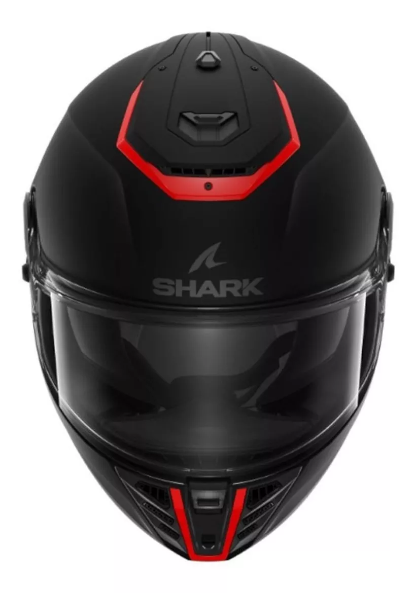Casco Integral Para Moto Shark Spartan Rs Blank Negro/ Rojo