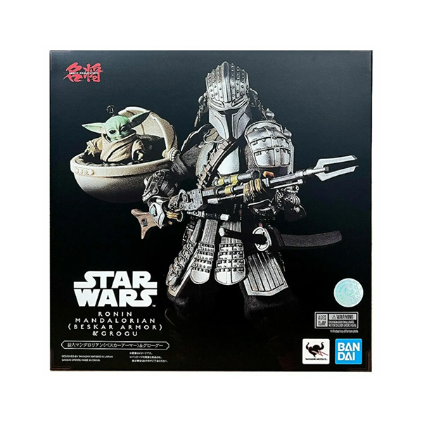 Star Wars Ronin The Mandalorian & Grougu (Beskar Armor) Bandai