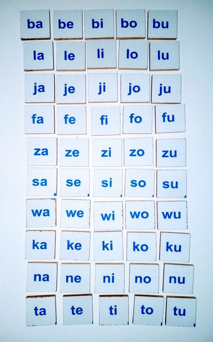 SILABARIO SIMPLES Y COMPUESTAS 