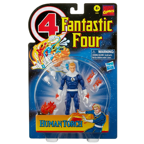Marvel Legends Cuatro Fantasticos Antorcha Humana Exclusiva