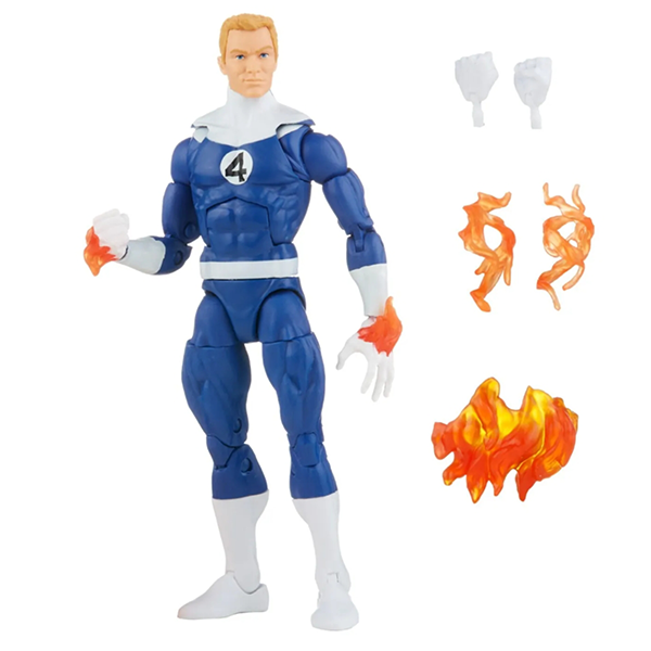 Marvel Legends Cuatro Fantasticos Antorcha Humana Exclusiva
