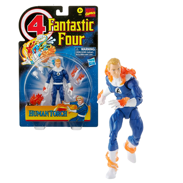 Marvel Legends Cuatro Fantasticos Antorcha Humana Exclusiva