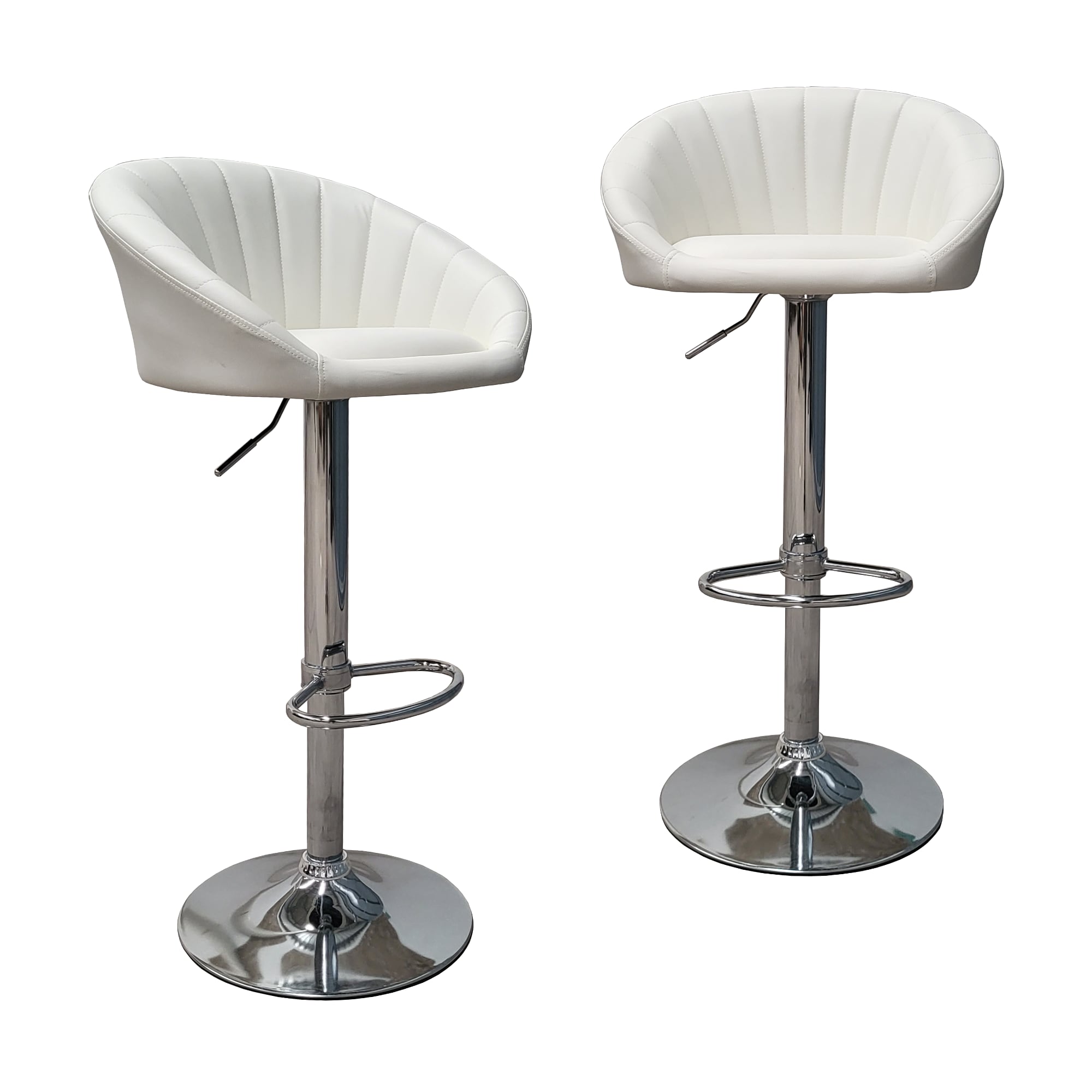 2 Bancos para barra de cocina bar altura ajustable giratorio Punto y Compra 311.