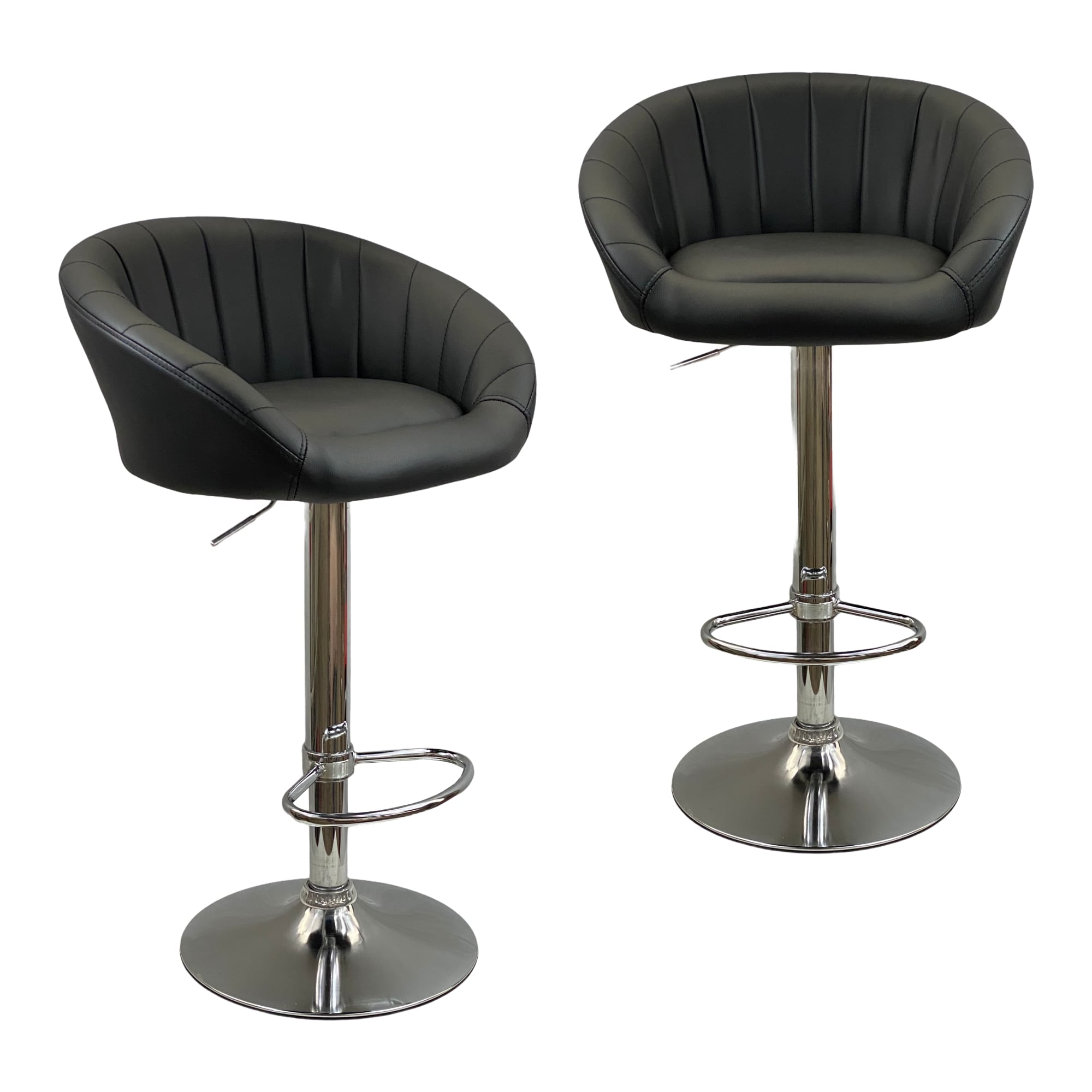 2 Bancos para barra de cocina bar altura ajustable giratorio Punto y Compra 311.