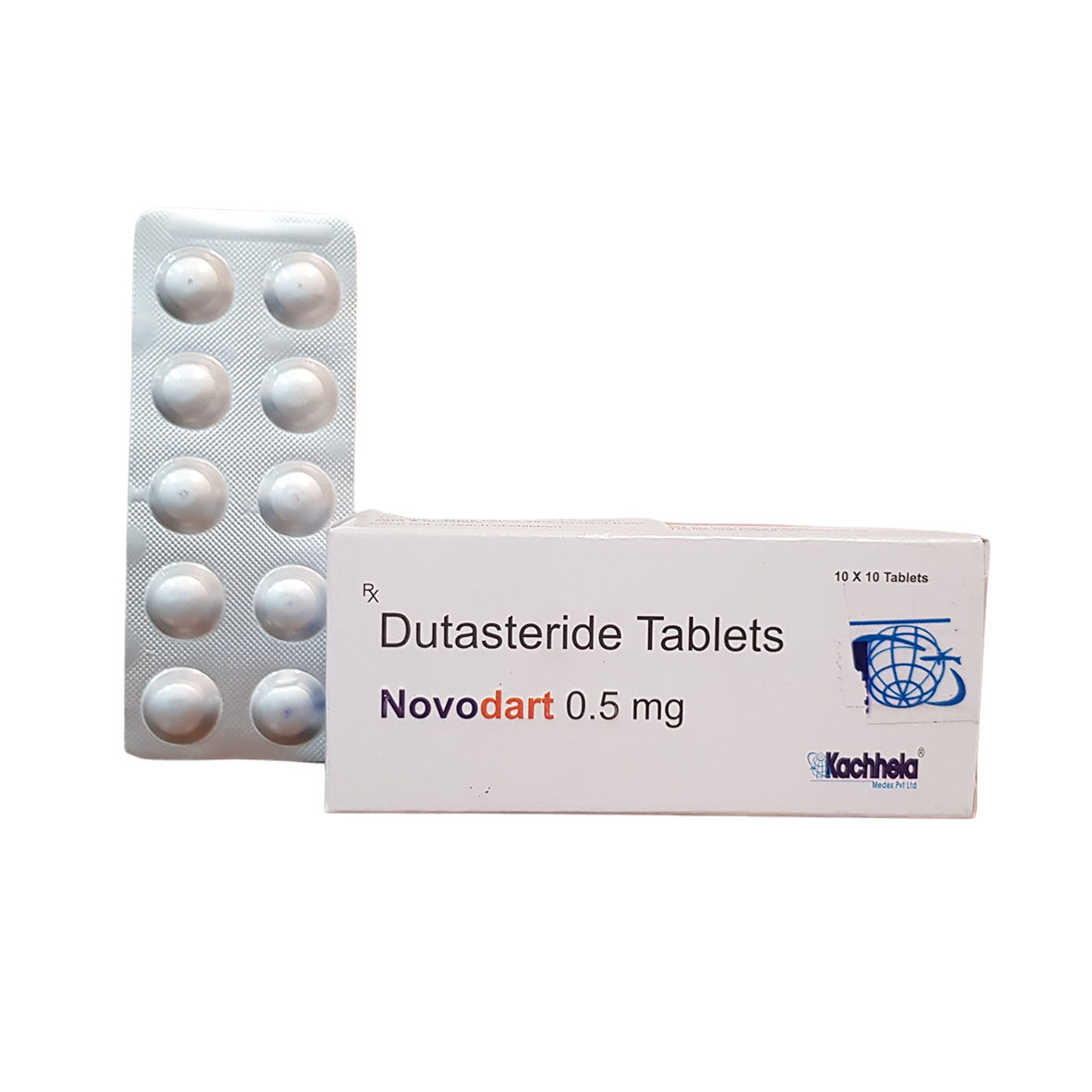 Dutasterida 0.5mg 100 Tabletas Novodart