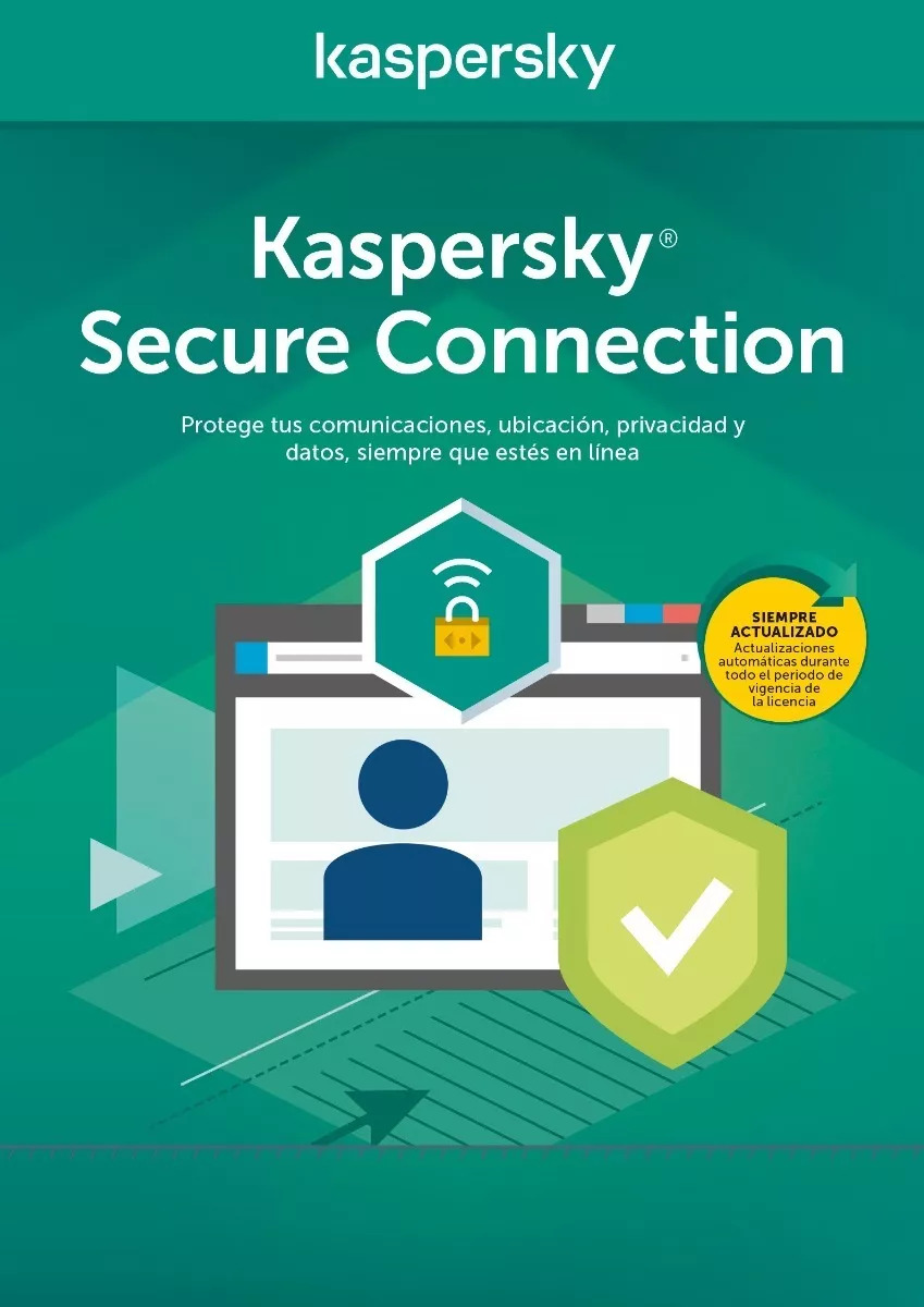 ESD Kaspersky Vpn Secure Connection 5 Dis 1 Usuario 1 Año