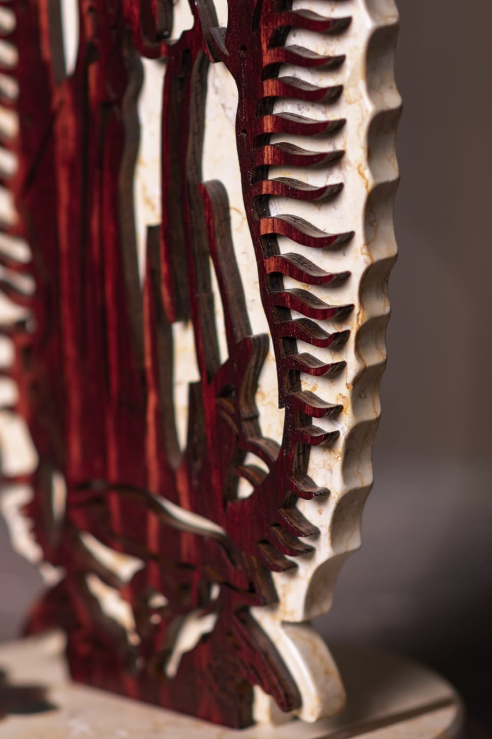 Escultura Virgen de Guadalupe - Corte Laser