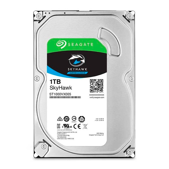 Disco Duro Seagate SkyHawk 1TB, 3.5", SATA III 
