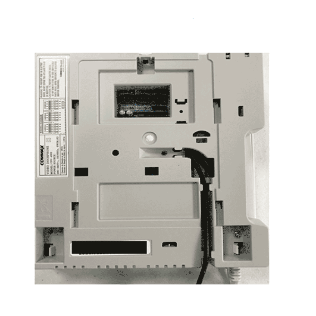 Kit de videoportero Commax a color con monitor de 4.3 pulgadas y auricular, frente de calle,