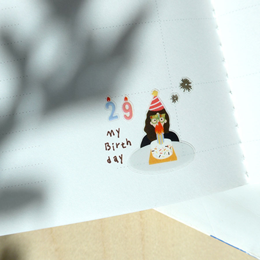 Stickers Feliz Cumpleaños