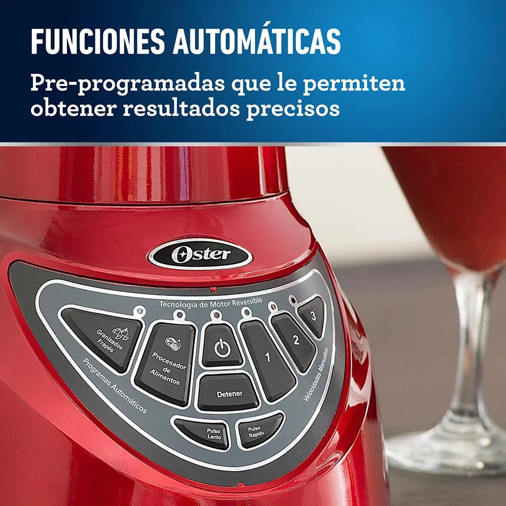 Licuadora Oster BLSTEG7890R-013 Tecnología De Motor Reversible - Rojo