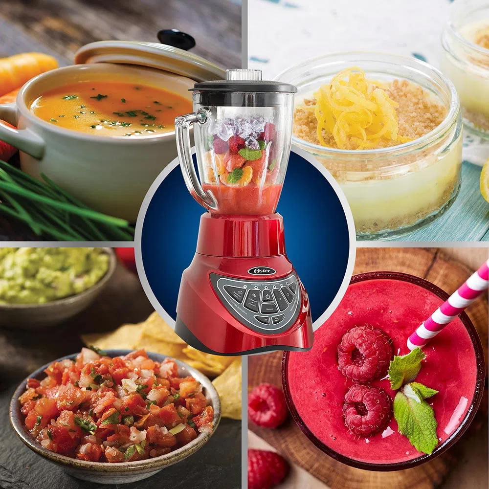 Licuadora Oster BLSTEG7890R-013 Tecnología De Motor Reversible - Rojo