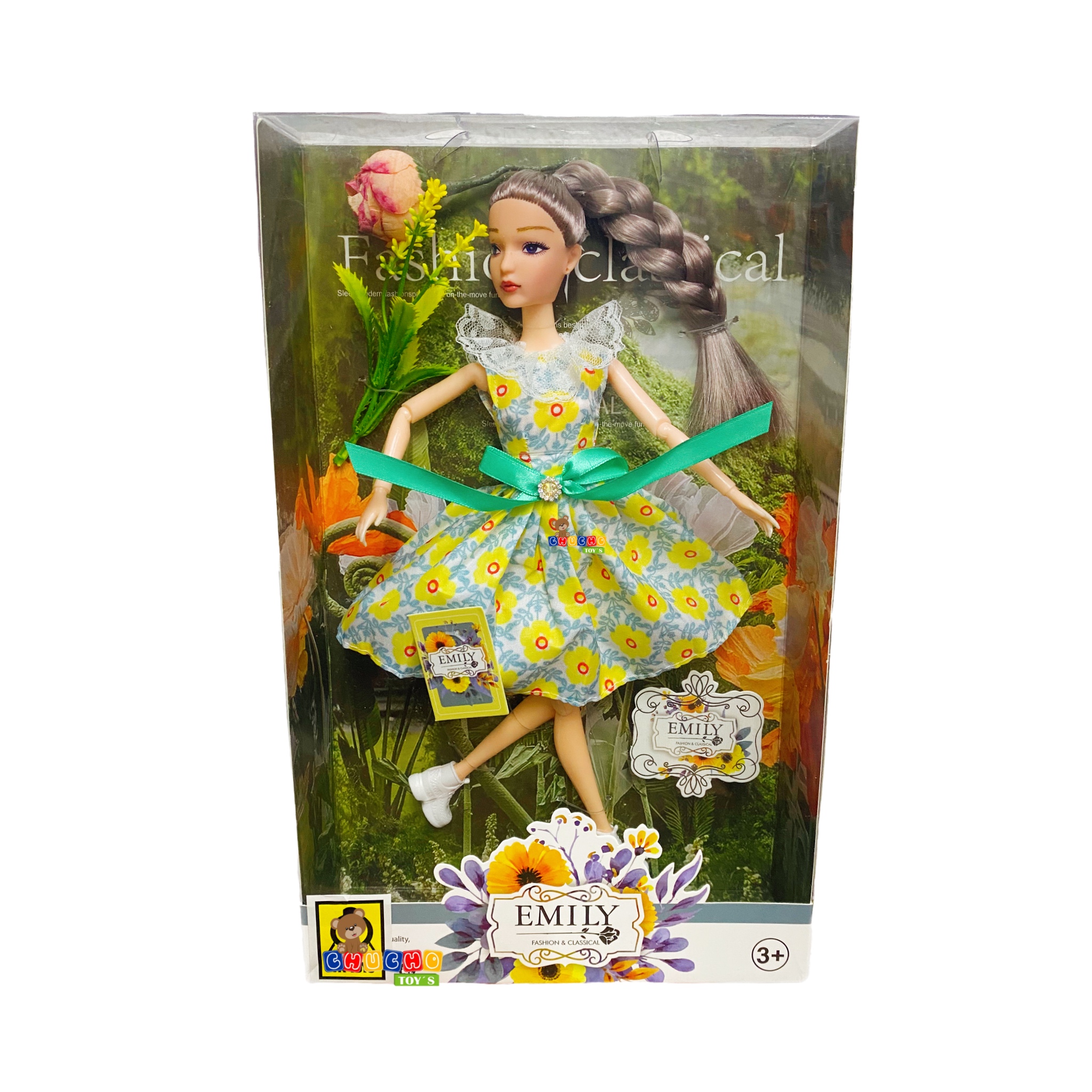 Muñeca Emily Articulada Con Accesorios Fashion Classical