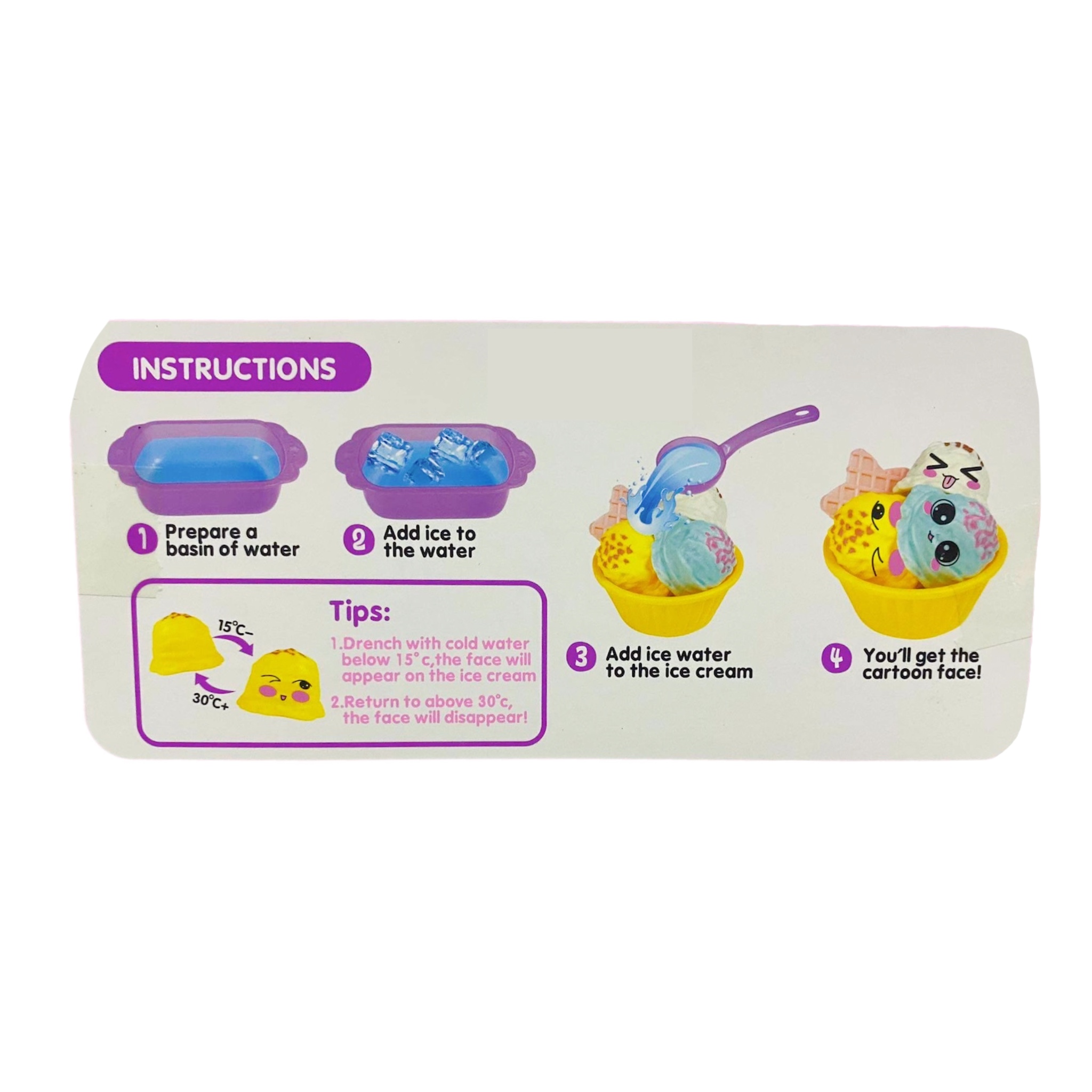 Mini Casa Tienda De Helado Juguete Face Magic