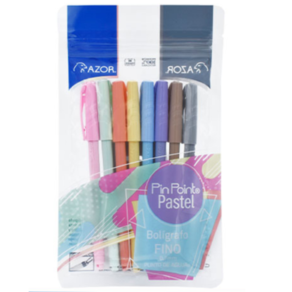 Pin Point Pastel Punto De Aguja 0.7mm 
