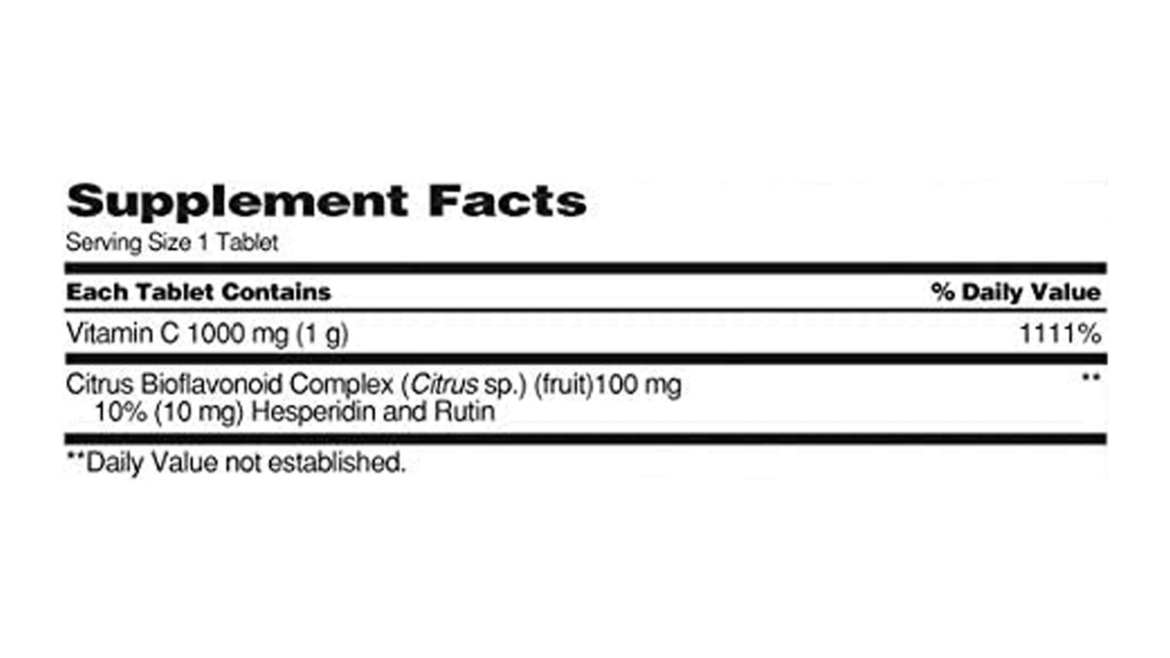 Vitamina C 1000 Mg Kirkland 500 Tabletas