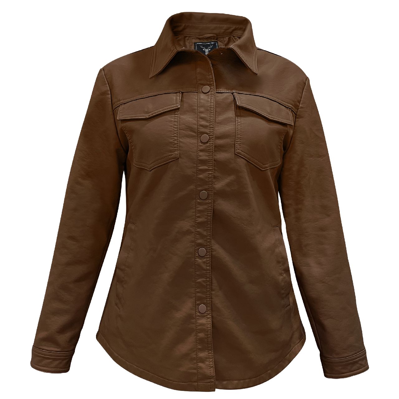 Chamarra Rompevientos Chaqueta De Piel Sintética Para Mujer Giovanni Gali