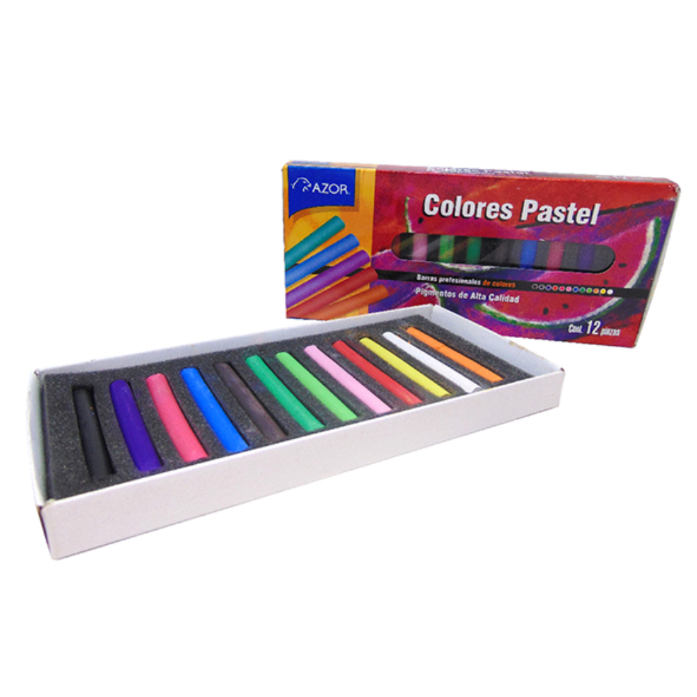 Colores Pastel Stafford Seco 12 Pzs Gises Pastel