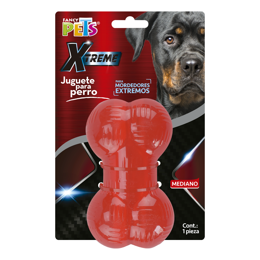 Fancy Pets Xtreme Juguete Forma de Hueso para Perro Tamaño Mediano