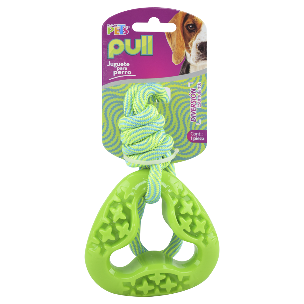 Fancy Pets Juguete Pull Eslabón con Cuerda para Perro