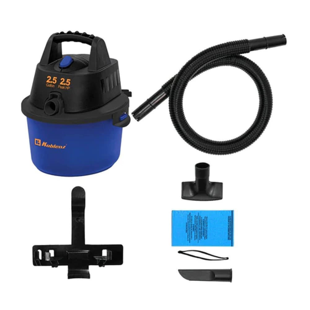 Aspiradora Seco/Mojado 2.5 Galones Negro WD-2.5MA Koblenz