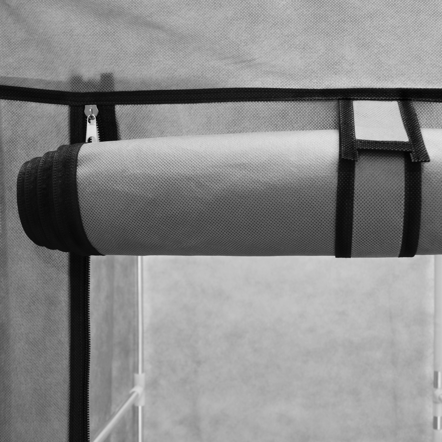 Closet Organizador de Ropa Armable Gris Grande