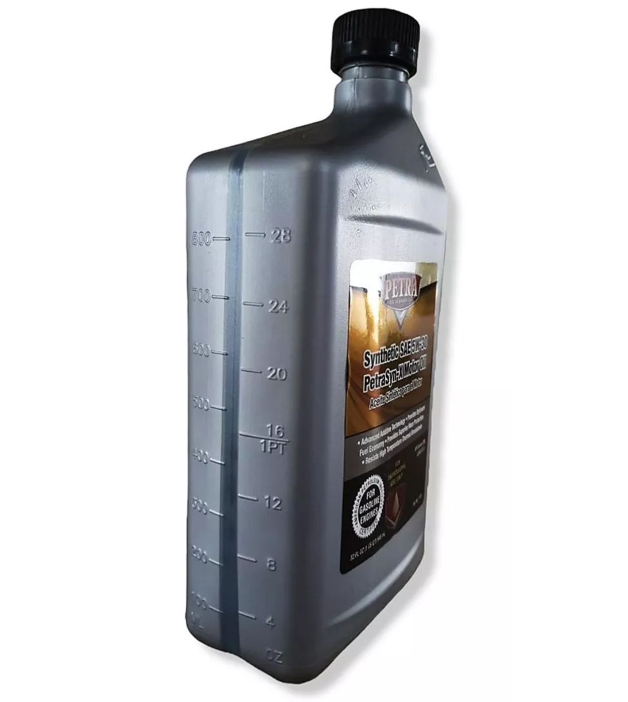 Aceite 5w30 PETRA 100% Sintético P/motor Gasolina 946 Ml Gf-5