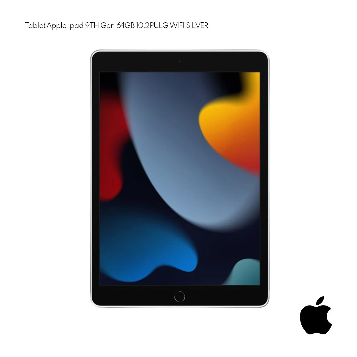 Combo Apple Ipad 9 Generación 64GB 10.2 Silver +Audífonos y Lapíz
