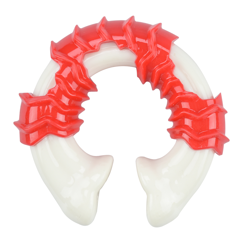 Fancy Pets Juguete Dental en Forma de Vértebra Sabor Tocino para Perro Tamaño Chico