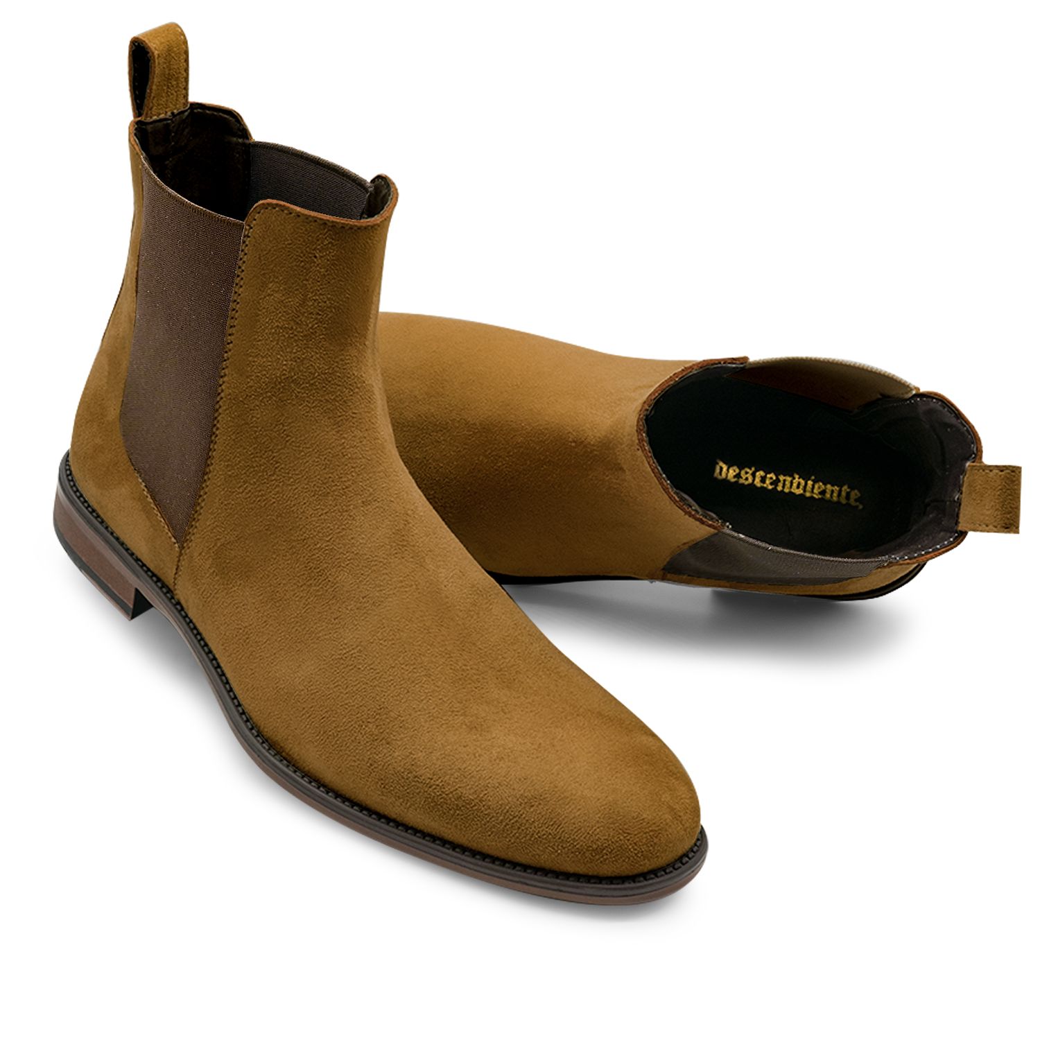 Bota Hombre Gamuza Chelsea Caballero Casual Descendiente Bolton