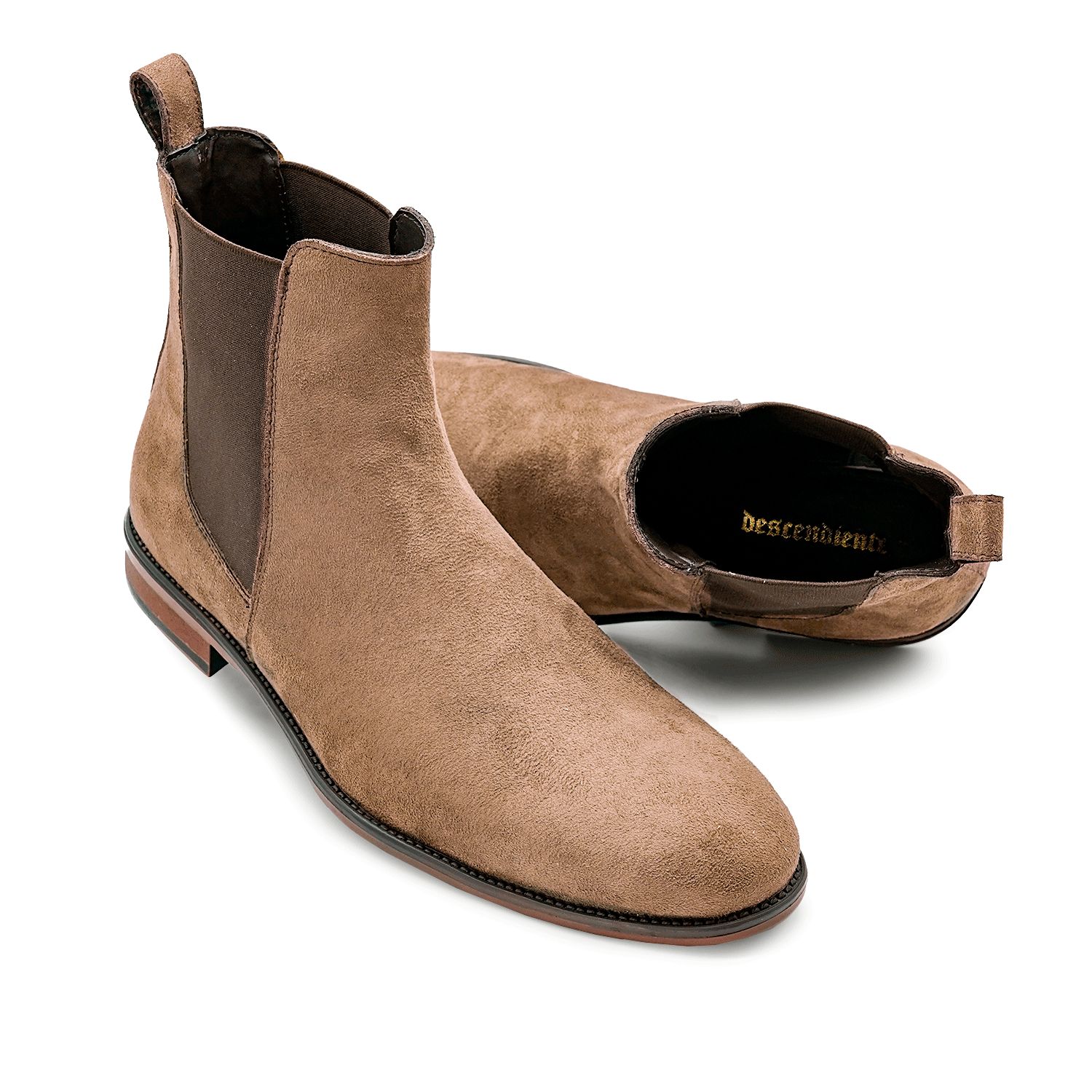 Bota Hombre Gamuza Chelsea Caballero Casual Descendiente Bolton