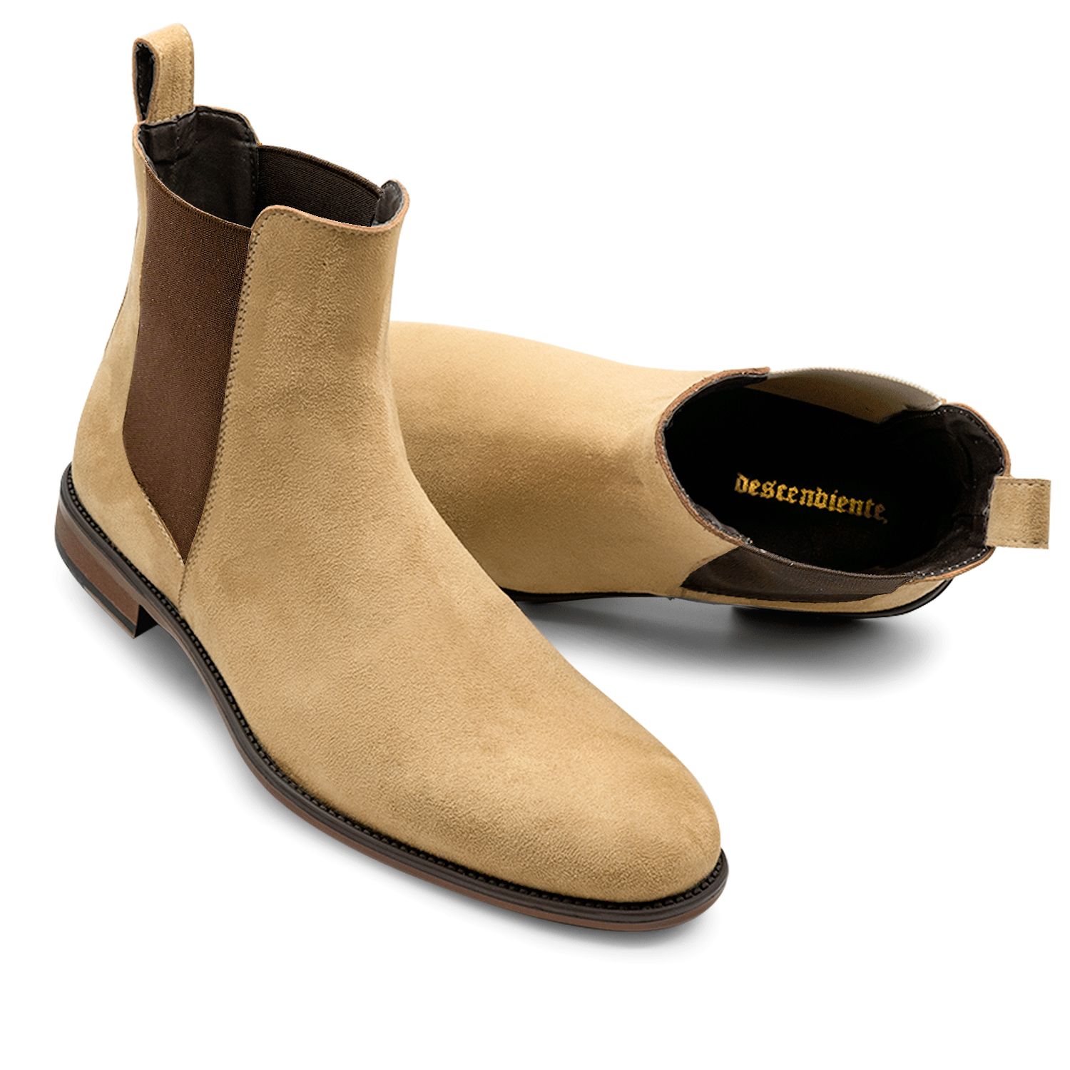 Bota Hombre Gamuza Chelsea Caballero Casual Descendiente Bolton