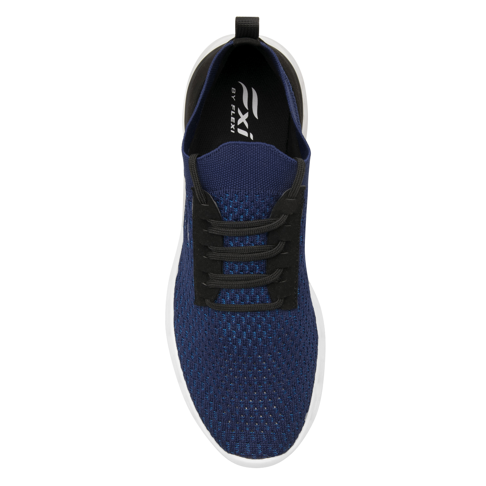 Tenis Caballero Urbano Flexi Fxi Tipo Calcetin 410801 Azul