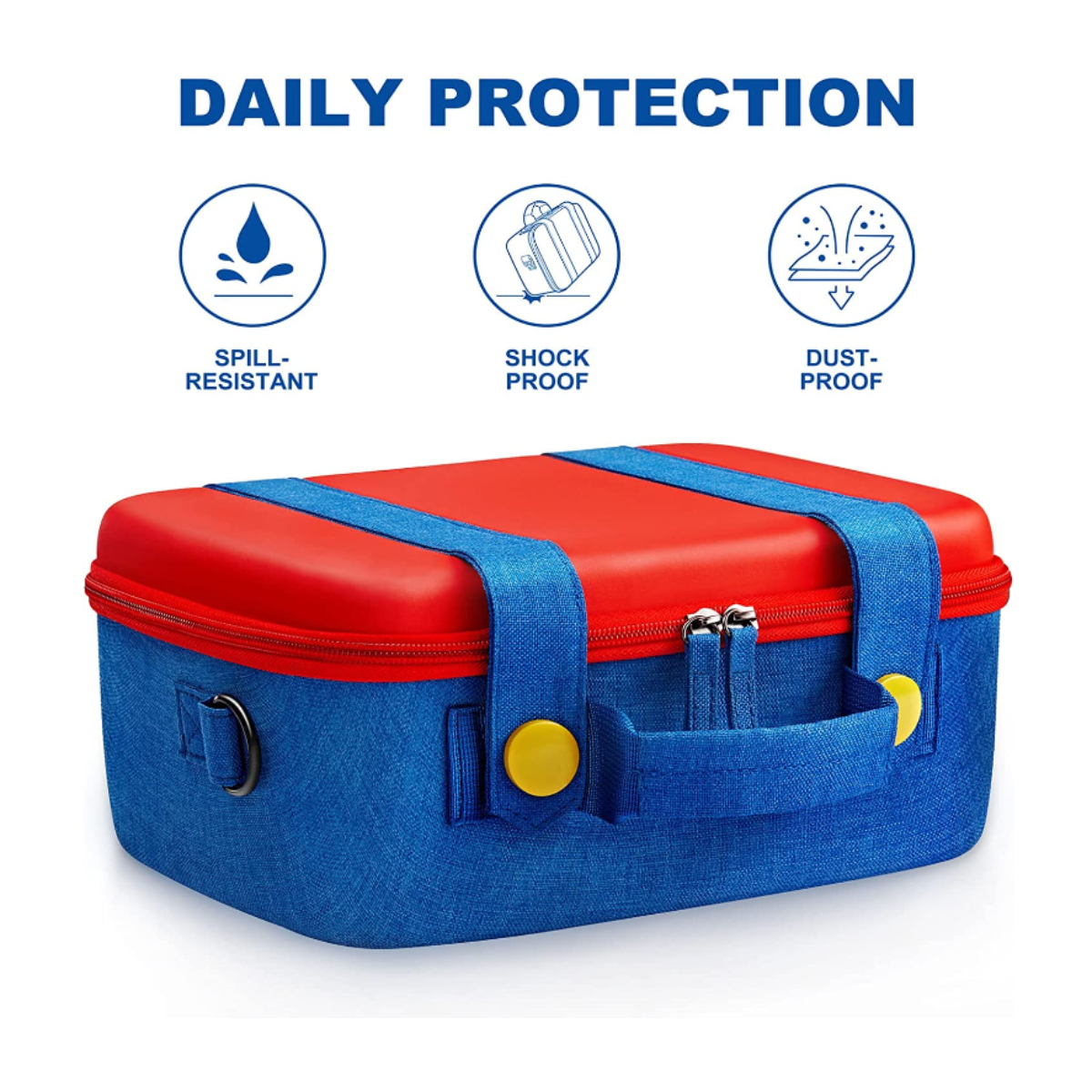 Estuche Completo Viajero (Mario) Compatible Nintendo Switch 