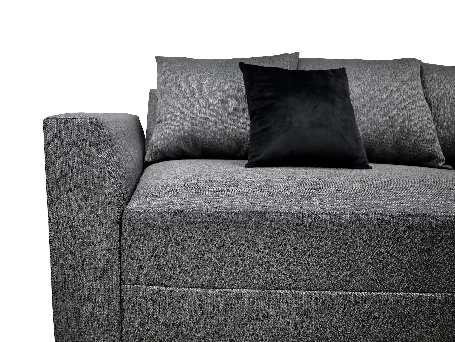 Sala esquinera Samso 240x180 cm Lino Gris Oxford El Bazar Store