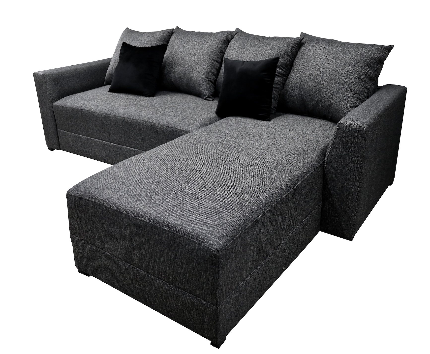 Sala esquinera Samso 240x180 cm Lino Gris Oxford El Bazar Store