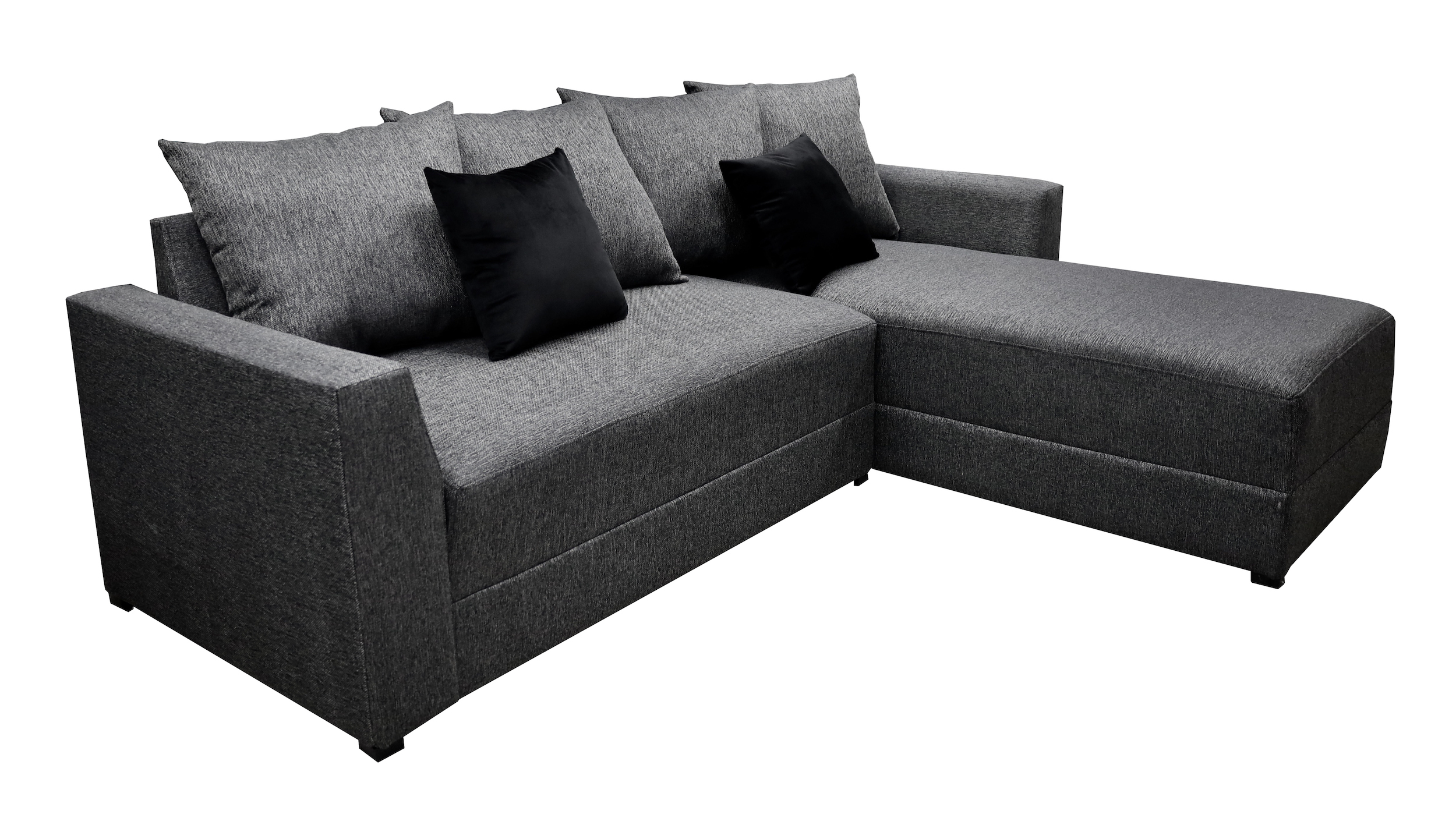 Sala esquinera Samso 240x180 cm Lino Gris Oxford El Bazar Store